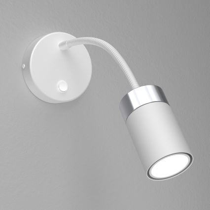 Elastyczna lampka JOKER 1xGU10/8W/230V biała/matowy chrom