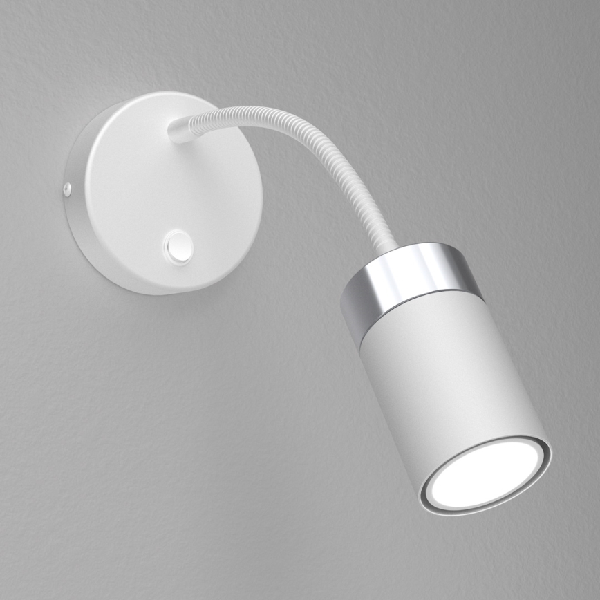 Elastyczna lampka JOKER 1xGU10/8W/230V biała/matowy chrom