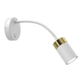 Elastyczna lampka JOKER 1xGU10/8W/230V biała/złota