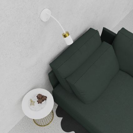 Elastyczna lampka JOKER 1xGU10/8W/230V biała/złota