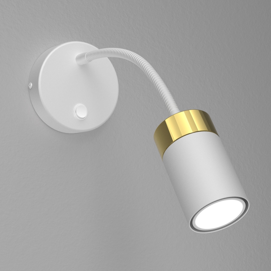 Elastyczna lampka JOKER 1xGU10/8W/230V biała/złota
