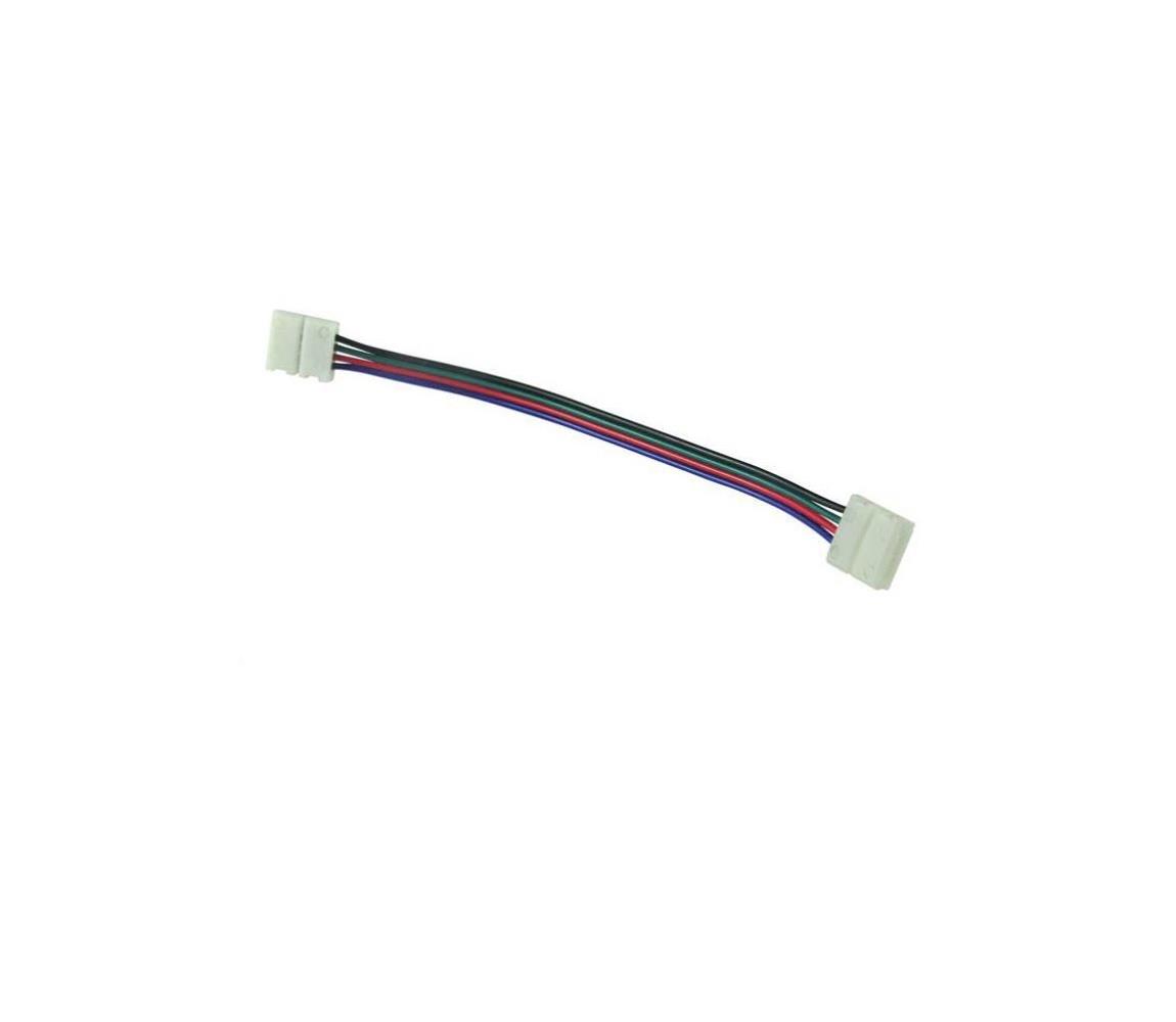 Elastyczny Dwustronny connector do RGB LED taśmy 4pin 10 mm