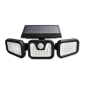 Elastyczny solarny reflektor LED z czujnikiem, 15 W, 3,7 V, 2400 mAh, IP54, 4500 K