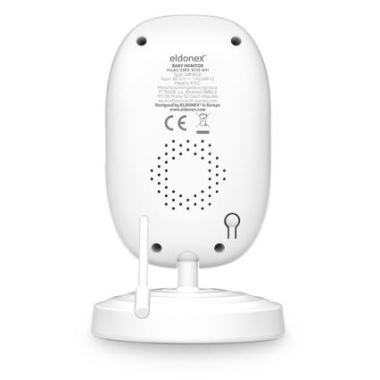 ELDONEX EBM-1010-WH - Elektroniczna niania z monitorem 5V/2000 mAh