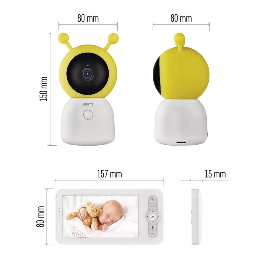 Elektroniczna niania GoSmart 5V Wi-Fi Tuya