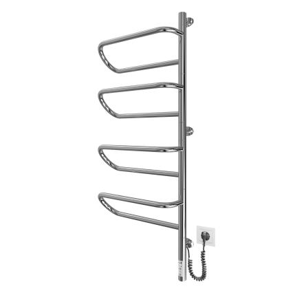 Elektryczna obrotowa suszarka na ręczniki ELECTRA 120W/230V 102,5x44,5 cm stal nierdzewna/chrom prawa