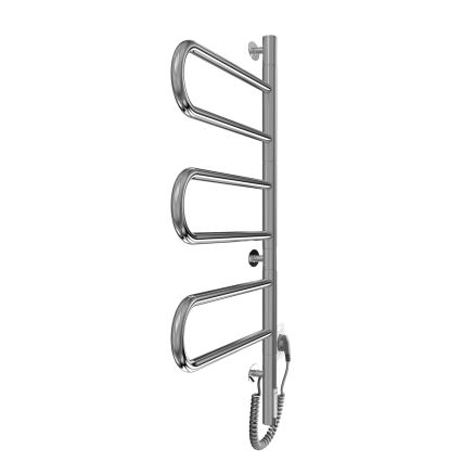 Elektryczna obrotowa suszarka do ręczników TRISTAR 80W/230V 80x44,5 cm IP44 stal nierdzewna/chrom błyszczący