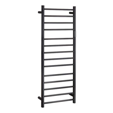 Elektryczna suszarka do ręczników 45x132 cm 180W stal nierdzewna/czarny