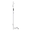 Elektryczna suszarka drążkowa do ręczników 118 cm 30W biała