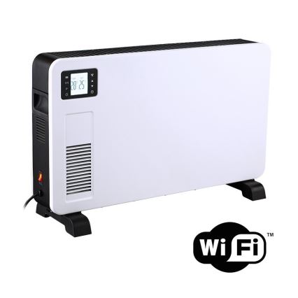 Elektryczny grzejnik konwektorowy 1000/1300/2300W LCD/timer/termostat Wi-Fi