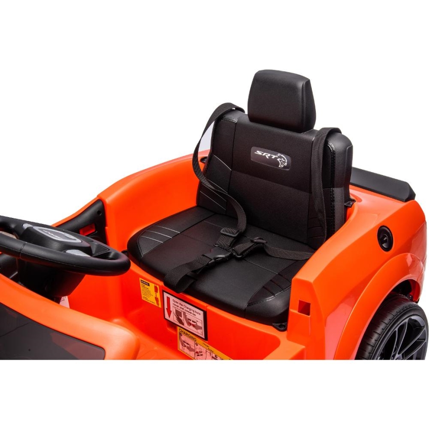 Elektryczny samochód Dodge Challenger 50W/4500 mAh pomarańczowy