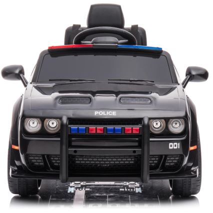 Elektryczny samochód Dodge Challenger Policja 50W/4500 mAh czarny/biały