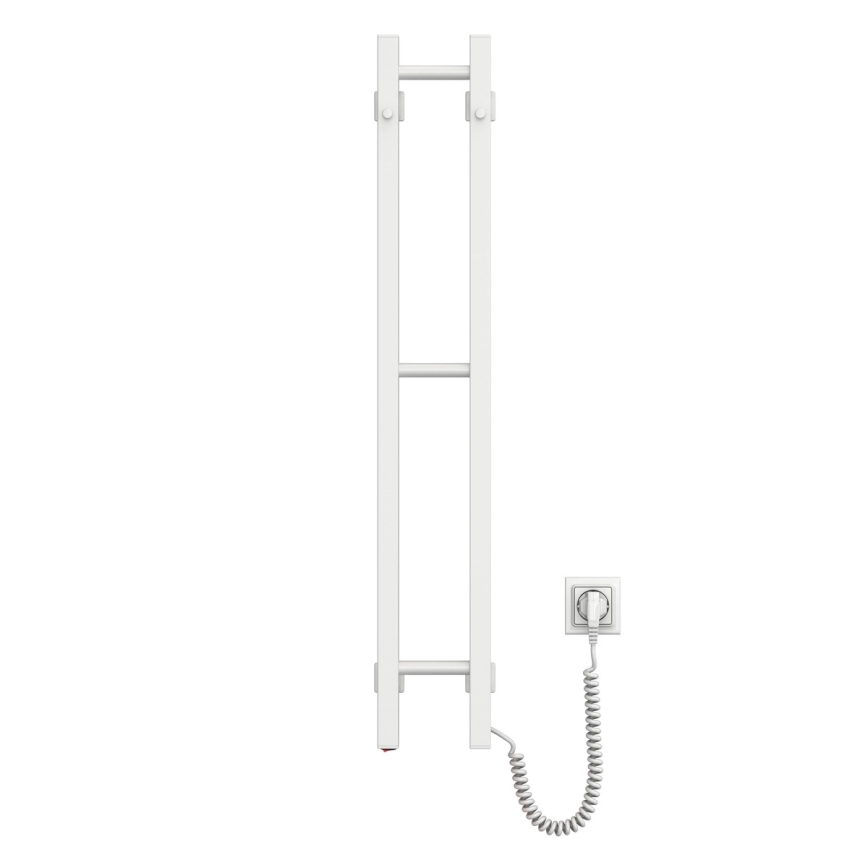Elektryczny suszacz do ręczników SILOUETTE 187W/230V 101,1 cm IP44 biały prawy prostokątny