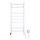 Elektryczny suszacz do ręczników z termostatem AVANGARD 105W 80x36 cm biały prawy