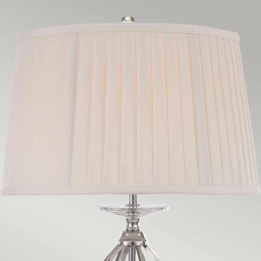 Elstead - Lampa stołowa AEGEAN 1xE27/60W/230V chrom błyszczący