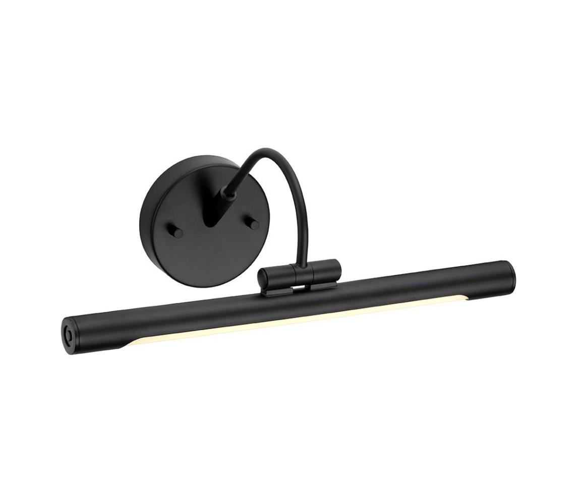Elstead ALTON-PL-S-BLK-LED Dimmable picture jasny ALTON LED/6W/230V czarny