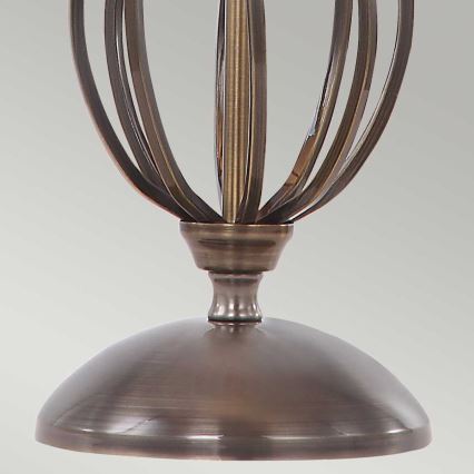 Elstead - Lampa stołowa ARTISAN 1xE27/60W/230V brąz