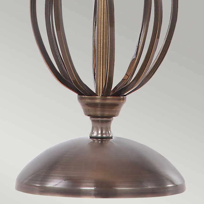 Elstead - Lampa stołowa ARTISAN 1xE27/60W/230V brąz