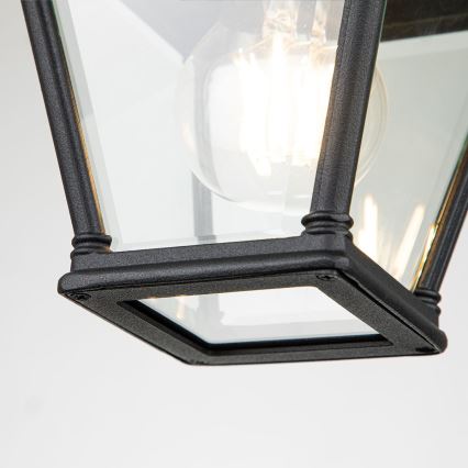 Elstead - Zewnętrzna oprawa sufitowa BAYVIEW 1xE27/60W/230V IP44 czarna