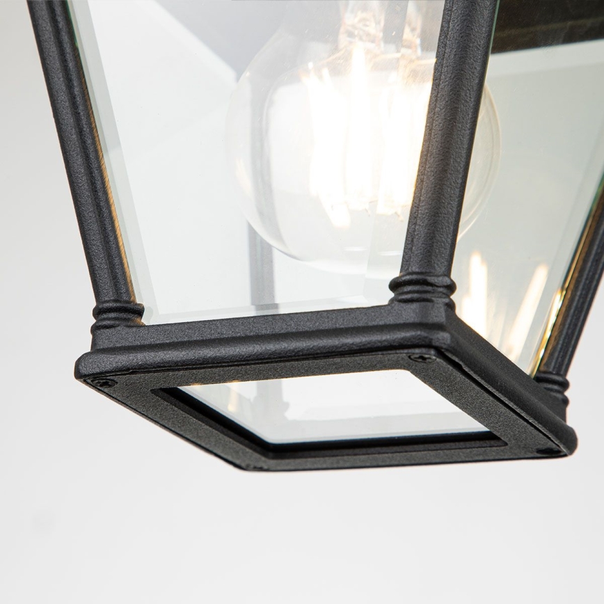 Elstead - Zewnętrzna oprawa sufitowa BAYVIEW 1xE27/60W/230V IP44 czarna