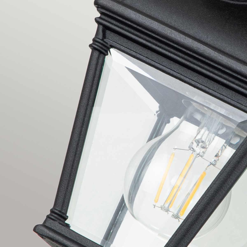 Elstead - Zewnętrzna oprawa sufitowa BAYVIEW 1xE27/60W/230V IP44 czarna