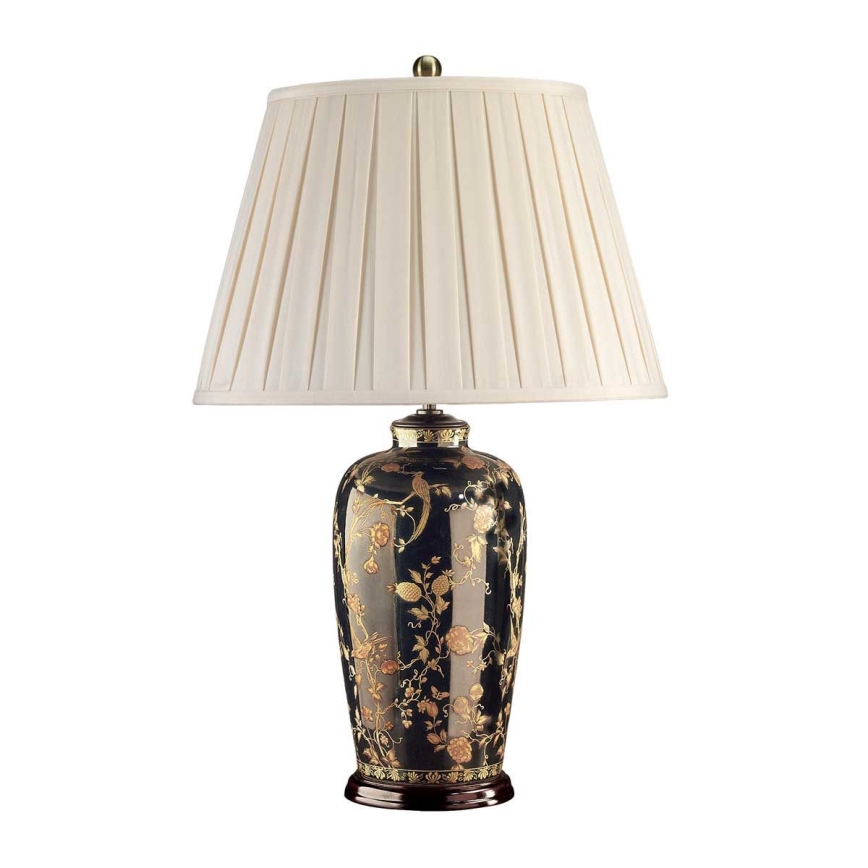 Elstead - Lampa stołowa BLACK BIRDS 1xE27/60W/230V