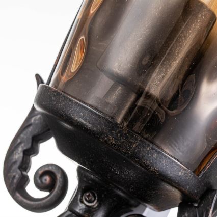 Elstead - Kinkiet zewnętrzny BALTIMORE 1xE27/60W/230V IP44 brązowy