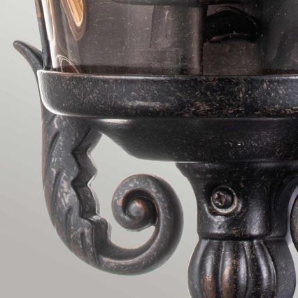 Elstead - Kinkiet zewnętrzny BALTIMORE 1xE27/60W/230V IP44 brązowy