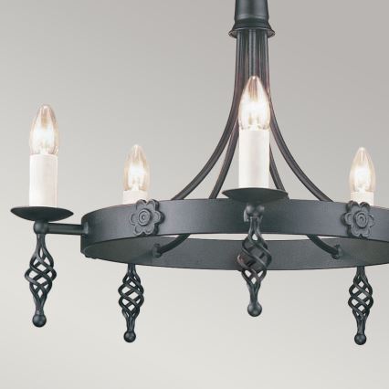 Elstead - Żyrandol na łańcuchu BELFRY 5xE14/60W/230V