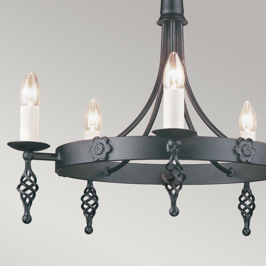 Elstead - Żyrandol na łańcuchu BELFRY 5xE14/60W/230V