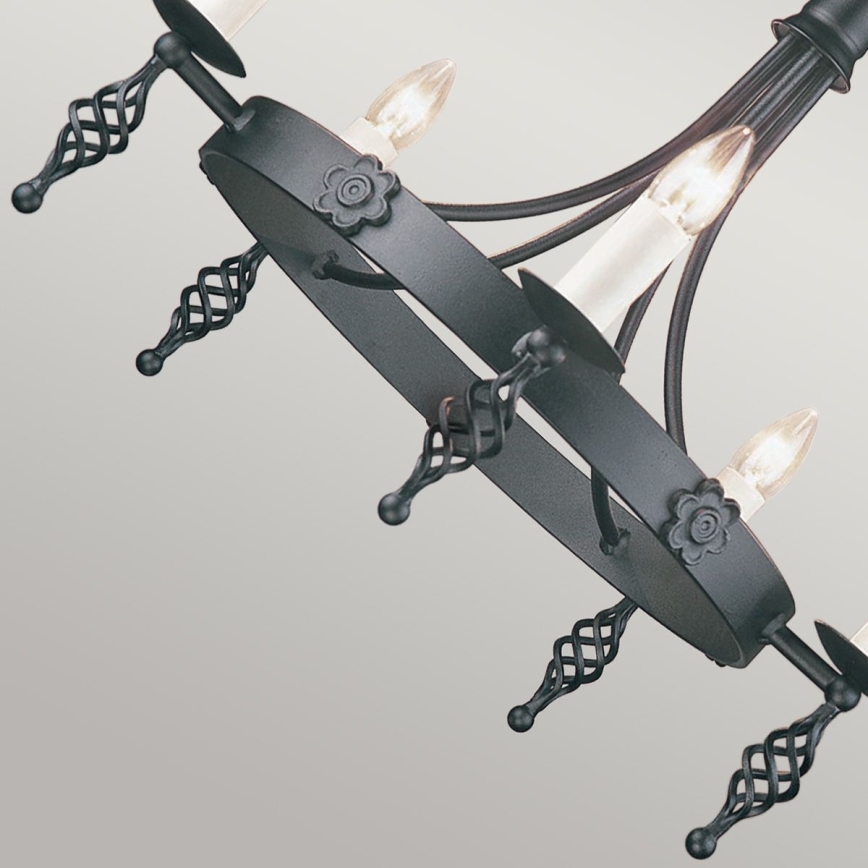 Elstead - Żyrandol na łańcuchu BELFRY 5xE14/60W/230V