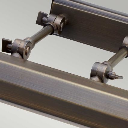 Elstead - Kinkiet do obrazów CHAWTON 4xE14/40W/230V brązowy