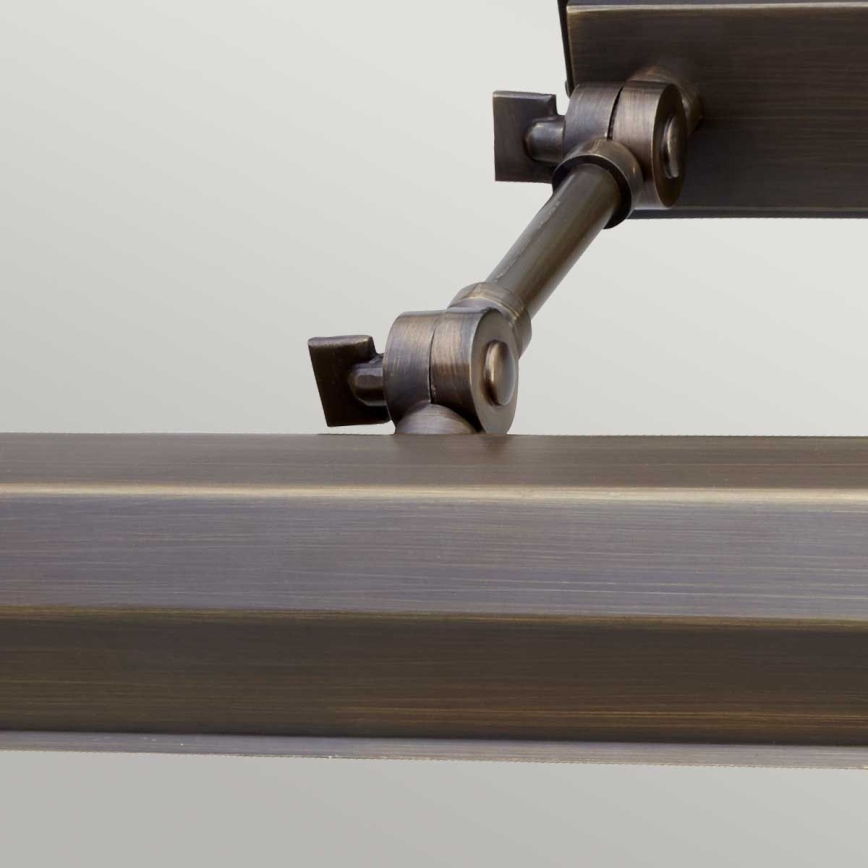 Elstead - Kinkiet do obrazów CHAWTON 4xE14/40W/230V brązowy