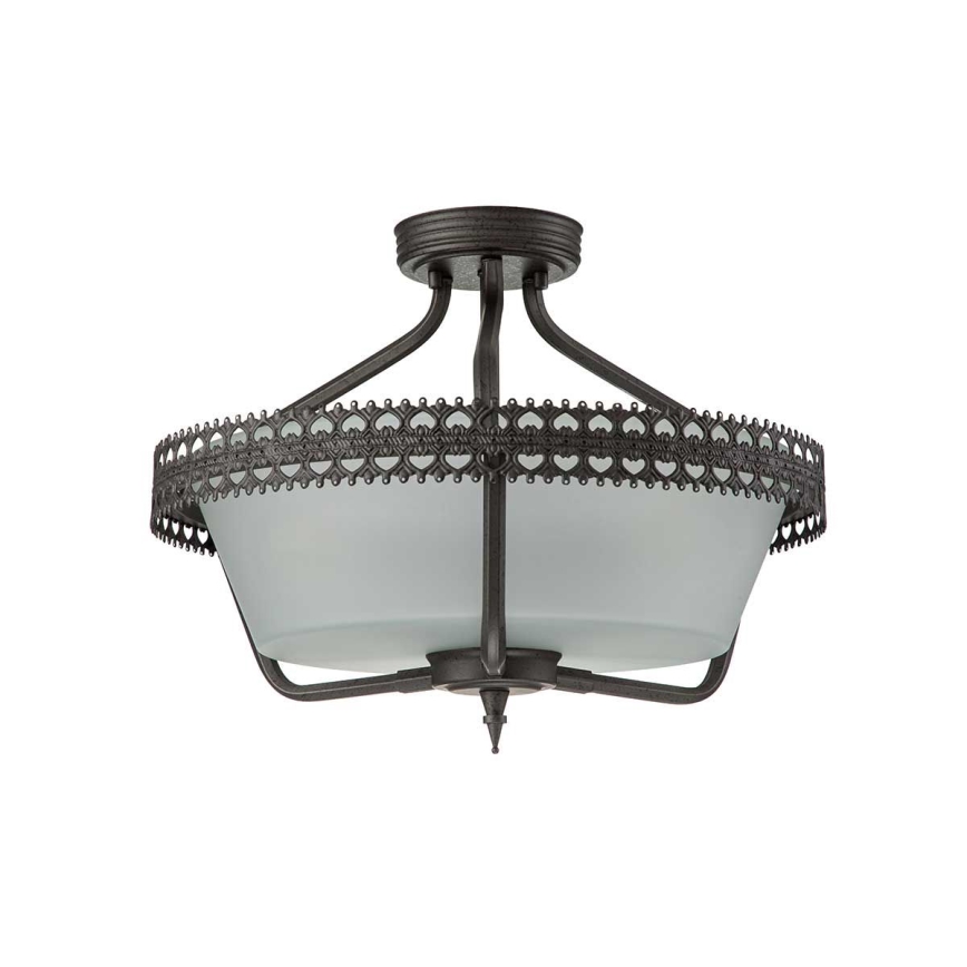 Elstead - Żyrandol natynkowy CROWN 3xE27/60W/230V