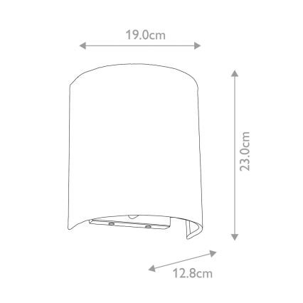 Elstead - Kinkiet COOPER 1xE27/60W/230V złoty