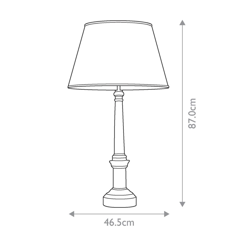 Elstead - Lampa stołowa STRASBOURG 1xE27/60W/230V