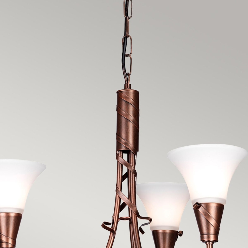 Elstead - Żyrandol na łańcuchu EMILY 3xE14/40W/230V