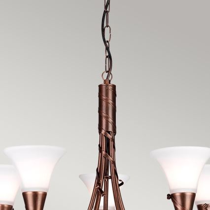 Elstead - Żyrandol na łańcuchu EMILY 5xE14/40W/230V
