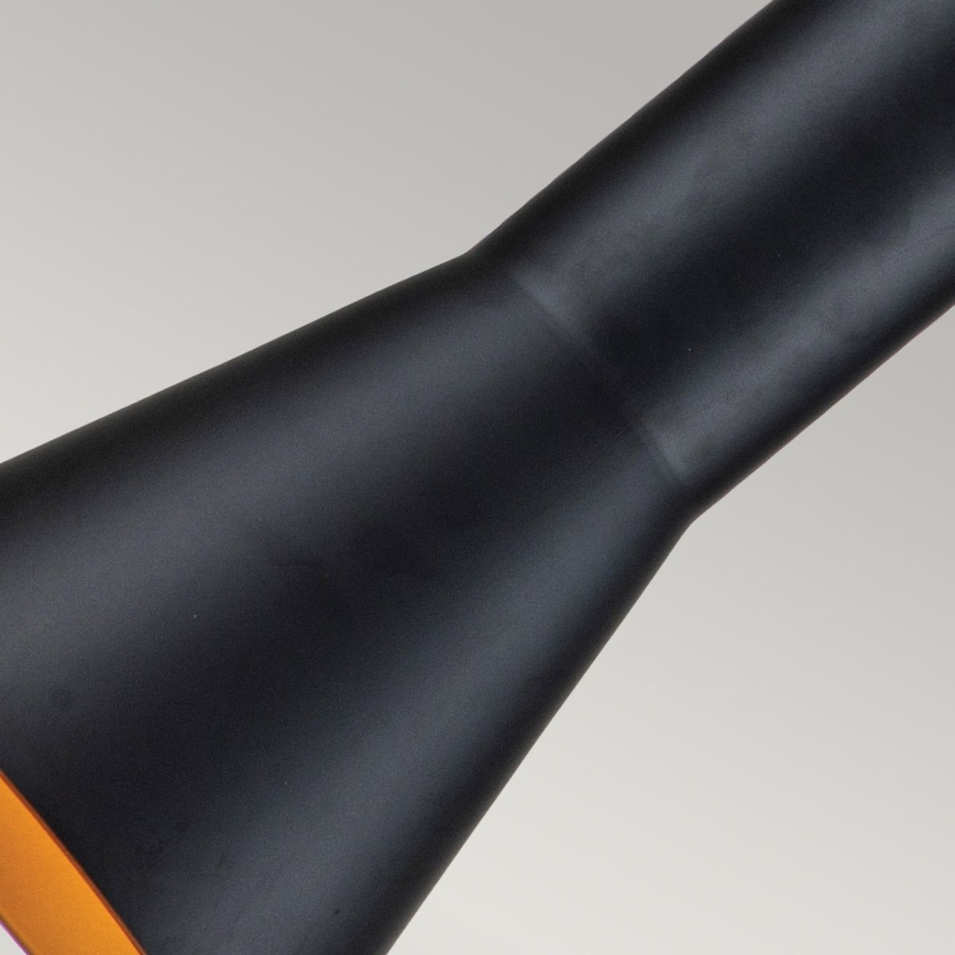 Elstead - Żyrandol na lince ETOILE 1xE27/60W/230V śr. 17,8 cm czarny