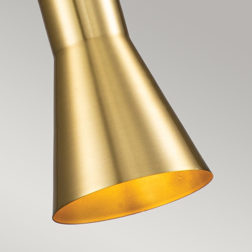 Elstead - Żyrandol na lince ETOILE 1xE27/60W/230V śr. 13,3 cm złoty