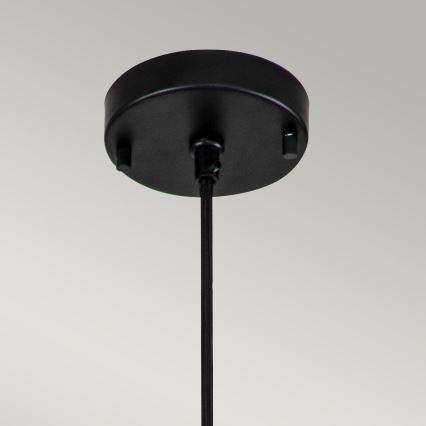 Elstead - Żyrandol na lince ETOILE 1xE27/60W/230V śr. 13,3 cm czarny