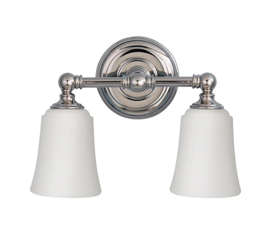 Elstead FE-HUGOLAKE2BATH - LED Kinkiet łazienkowy 2xG9/3W/230V IP44