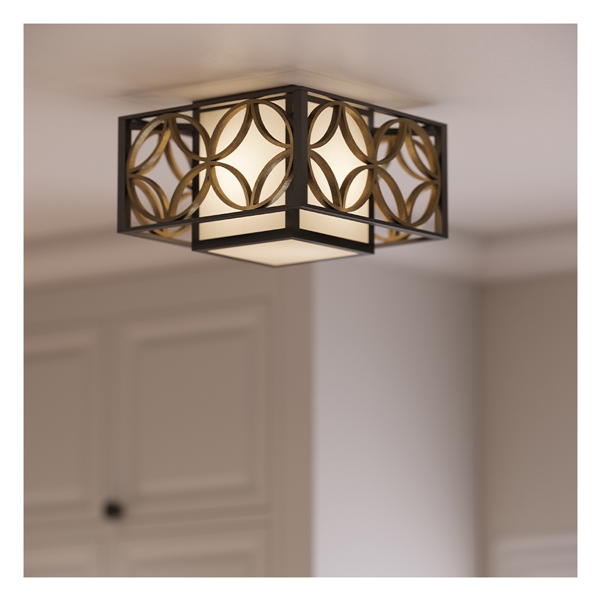 Elstead FE-REMY-F - Lampa sufitowa REMY 2xE27/60W/230V