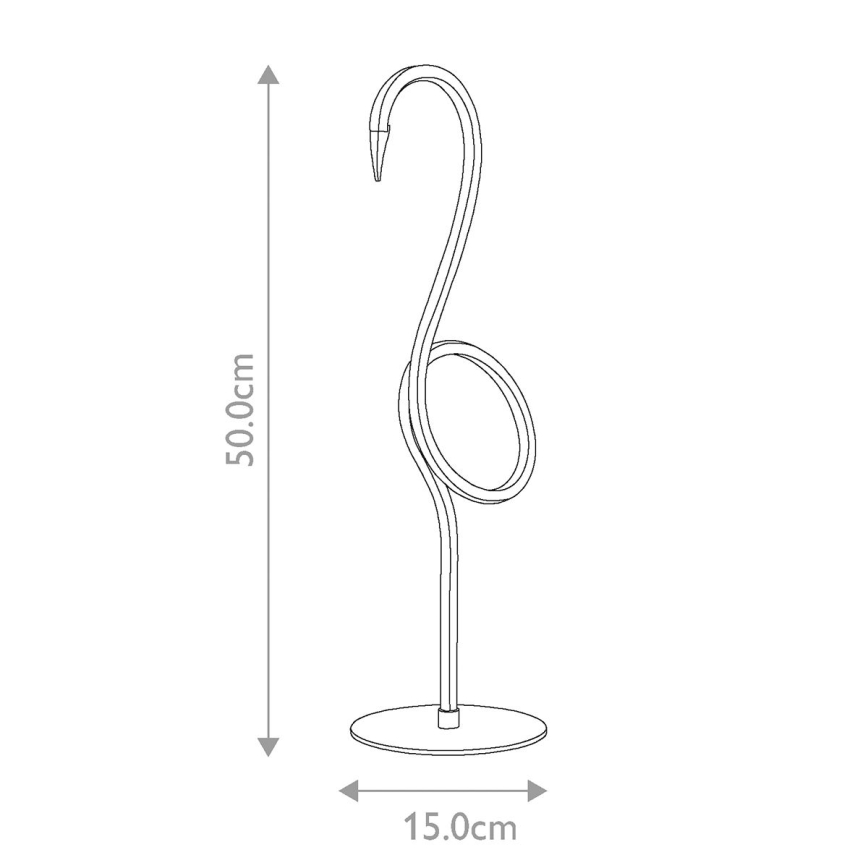 Elstead - Lampa stołowa LED FLAMINGO LED/6W/230V 3000K różowa