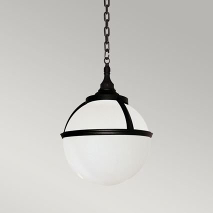Elstead - Zewnętrzna lampa wisząca na łańcuchu GLENBEIGH 1xE27/60W/230V IP44