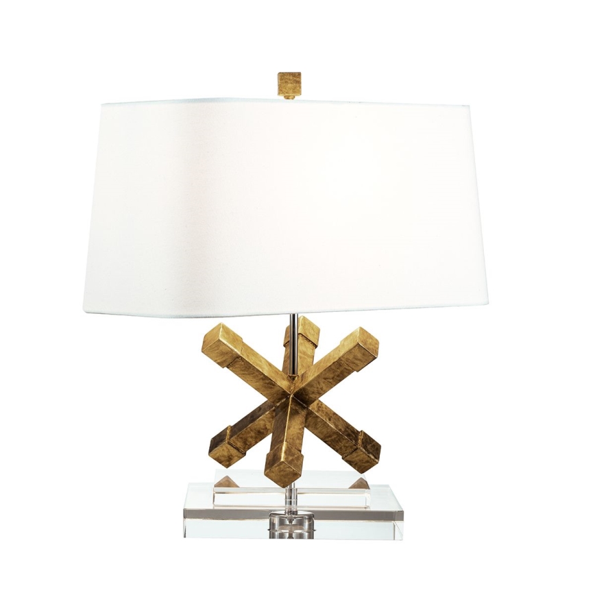 Elstead - Lampa stołowa JACKSON SQUARE 1xE27/60W/230V