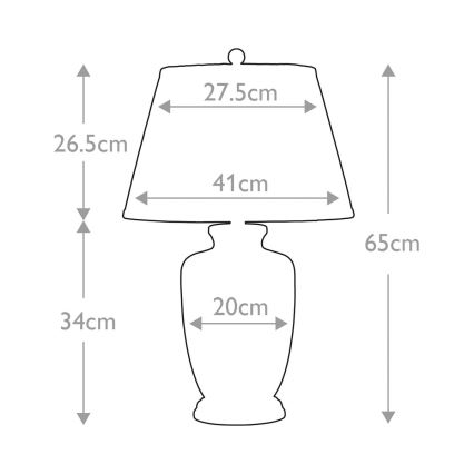 Elstead - Lampa stołowa GOLD BIRDS 1xE27/60W/230V