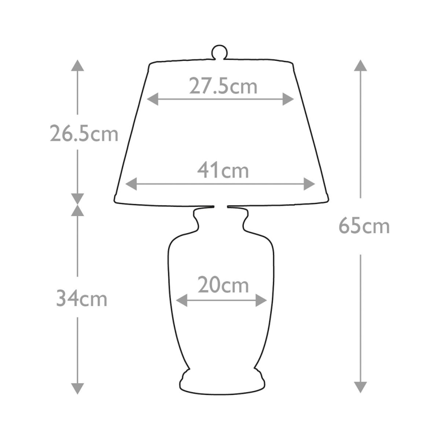 Elstead - Lampa stołowa GOLD BIRDS 1xE27/60W/230V