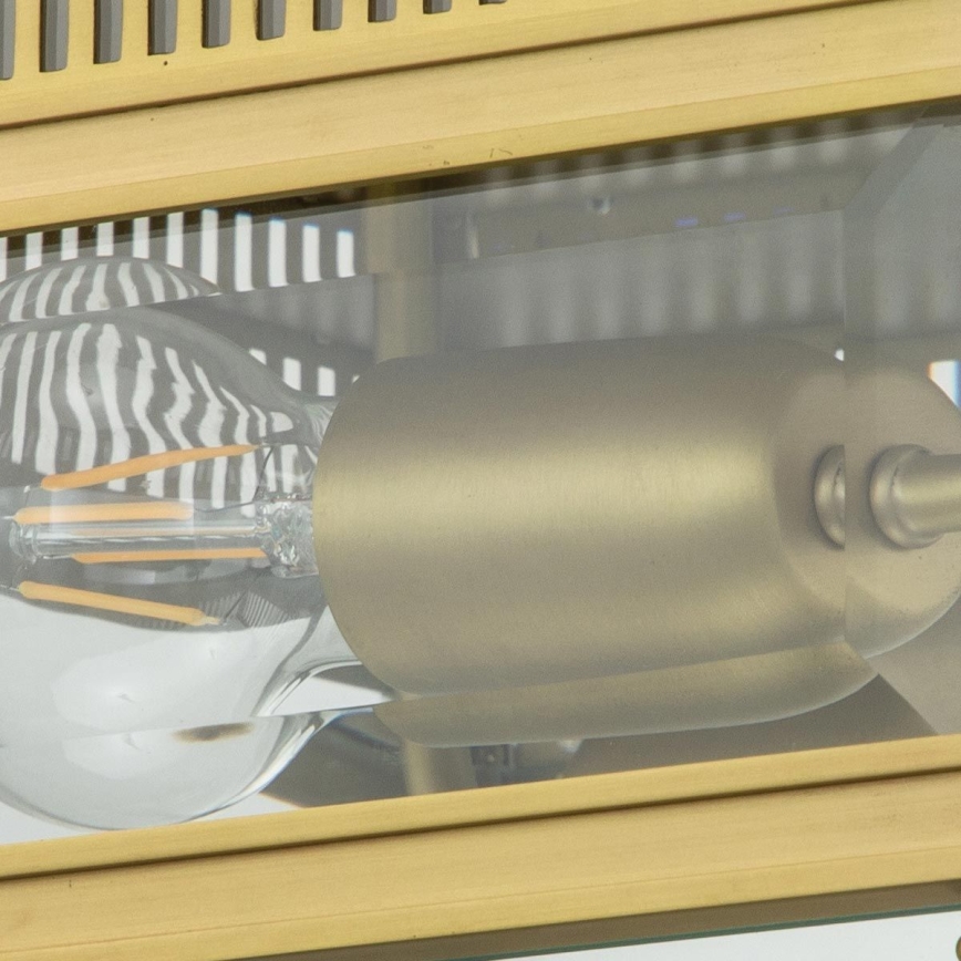 Elstead - Zewnętrzna lampa sufitowa HOLBORN 2xE27/60W/230V IP44 złota