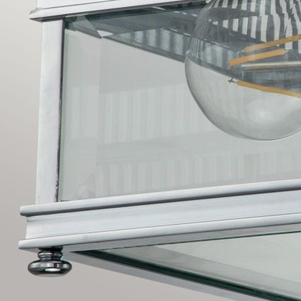 Elstead - Zewnętrzna lampa sufitowa HOLBORN 2xE27/60W/230V IP44 chrom błyszczący